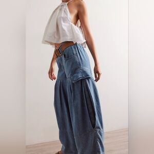 NWT Free People We The Free Soleil Balloon Jeans XL